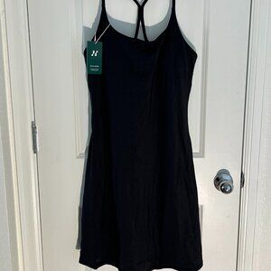 NWT Halara SoftlyZero™ Airy Cut Out 2-in-1 Pocket Cool Touch Mini Activity Dress